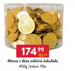 Qanto Mince v dóze mléčná čokoláda nabídka