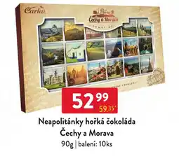 Qanto Carla Neapolitánky hořká čokoláda Čechy a Morava nabídka