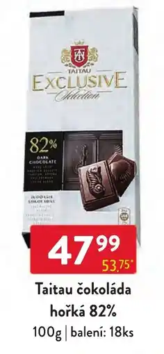 Qanto Taitau čokoláda hořká 82% nabídka