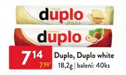 Qanto Duplo, Duplo white nabídka