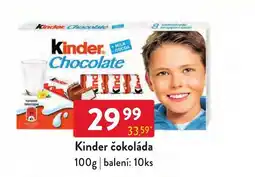 Qanto Kinder čokoláda nabídka