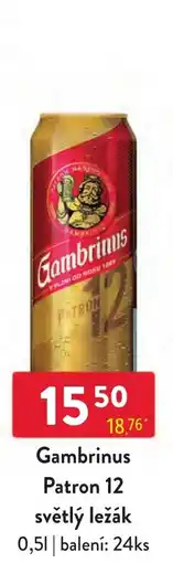 Qanto Gambrinus Patron 12 nabídka