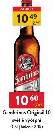 Qanto Gambrinus Originál 10 nabídka