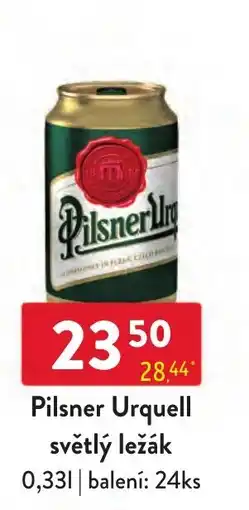 Qanto Pilsner Urquell světlý ležák nabídka