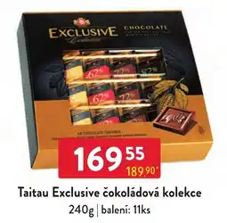 Qanto Taitau Exclusive čokoládová kolekce nabídka