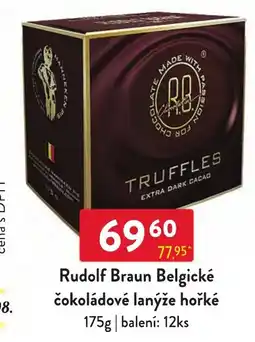 Qanto Rudolf Braun čokoládové lanýže hořké nabídka