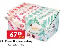 Qanto Bolci Flower Boutique pralinky nabídka