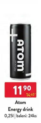 Qanto Atom Energy drink nabídka