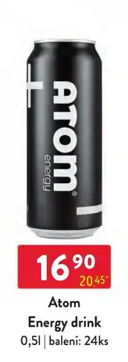 Qanto Atom Energy drink nabídka