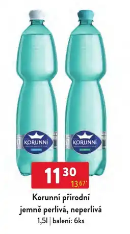 Qanto Korunní přírodní jemně perlivá, neperlivá nabídka