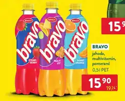 Qanto Bravo jahoda, multivitámín, pomeranč nabídka