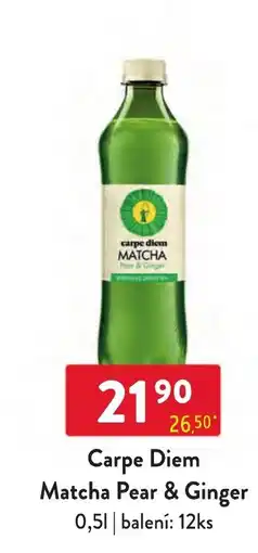 Qanto Carpe Diem Matcha Pear & Ginger nabídka