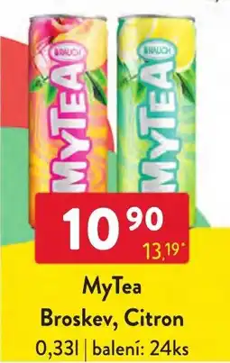 Qanto MyTea Broskev, Citron nabídka