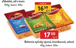 Qanto Bohemia tyčinky sýrové, bramborové, solené nabídka