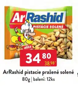 Qanto ArRashid pistacie pražené solené nabídka
