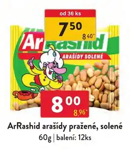 Qanto ArRashid arašidy pražené, solené nabídka