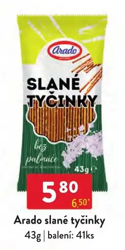 Qanto Arado slané tyčinky nabídka