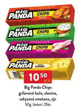 Qanto Big Panda Chips nabídka