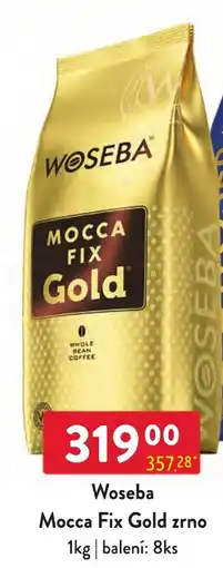Qanto Woseba Mocca Fix Gold zrno nabídka