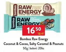 Qanto Bombus raw energy coconut & cocoa, salty caramel & peanuts nabídka