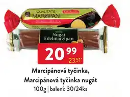 Qanto Schokoladové marcipánové tyčinky nugát nabídka