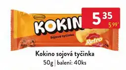 Qanto Kokino sojová tyčinka nabídka