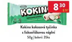 Qanto Kokino kokosová tyčinka s liskooříškovou náplní nabídka