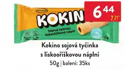 Qanto Kokino sojová tyčinka s liskooříškovou náplní nabídka
