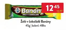 Qanto Orion želé v čokoládě banány nabídka