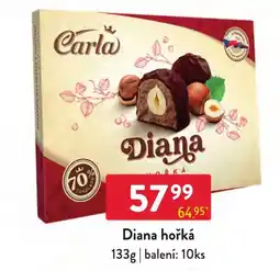 Qanto Carla Diana hořká nabídka
