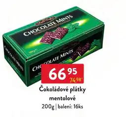 Qanto Master of Muffin čokoládové plátky mentolové nabídka