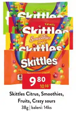 Qanto Skittles Citrus, Smoothies, Fruits, Crazy sours nabídka