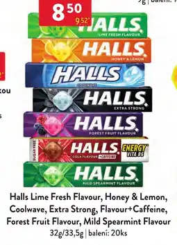 Qanto Halls Lime Fresh Flavour nabídka
