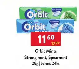 Qanto Orbit Mints Strong mint, Spearmint nabídka