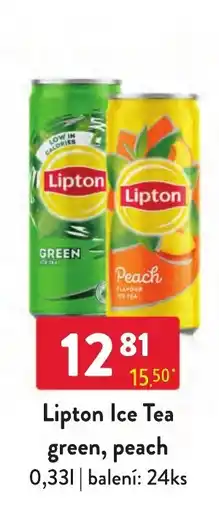 Qanto Lipton ice tea green, peach nabídka