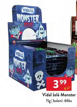 Qanto Vidal želé Monster nabídka