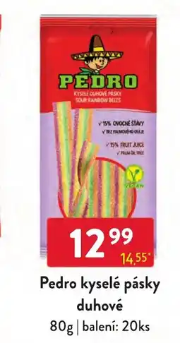 Qanto Pedro kyselé pásy duhové nabídka