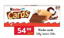Qanto Kinder cards nabídka