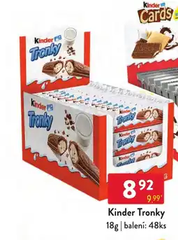 Qanto Kinder Tronky nabídka