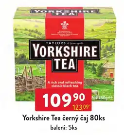 Qanto Yorkshire Tea černý čaj nabídka