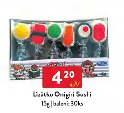 Qanto Freffia Lízátka Onigiri Sushi nabídka