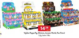 Qanto Vajíčko Peppa Pig, Minions, Jurassic World, Paw Patrol nabídka