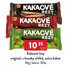 Qanto Sedita kakaové řezy nabídka