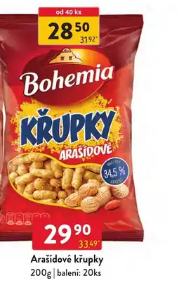 Qanto Bohemia arašídové křupky nabídka