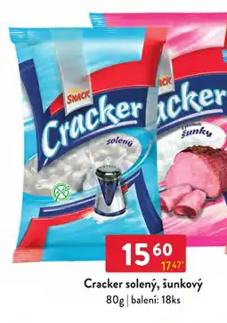 Qanto Cracker solený, šunkový nabídka