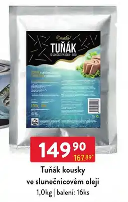 Qanto Santa tuňák kousky ve slunečnicovém oleji nabídka