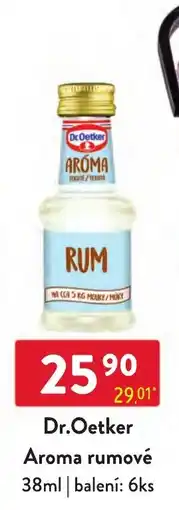 Qanto Dr.Oetker Aroma rumové nabídka