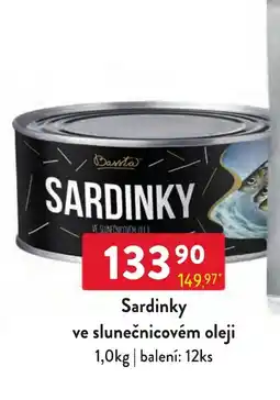 Qanto Darsta sardinky nabídka