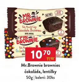 Qanto Mr.Brownie brownies čokoláda, lentilky nabídka