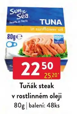 Qanto Sun & Sea Tuňák steak nabídka